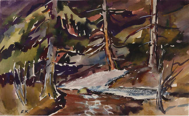 Коровай Елена Людвиговна. Пейзаж 